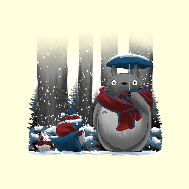 Neighbor In Snow-None-Adjustable Tote-Bag-rmatix