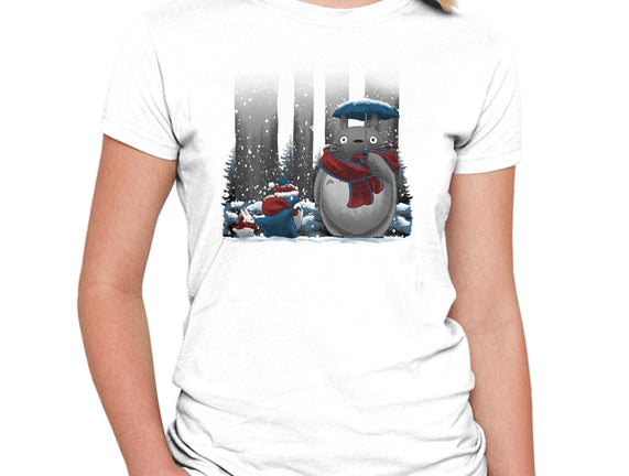 Neighbor In Snow