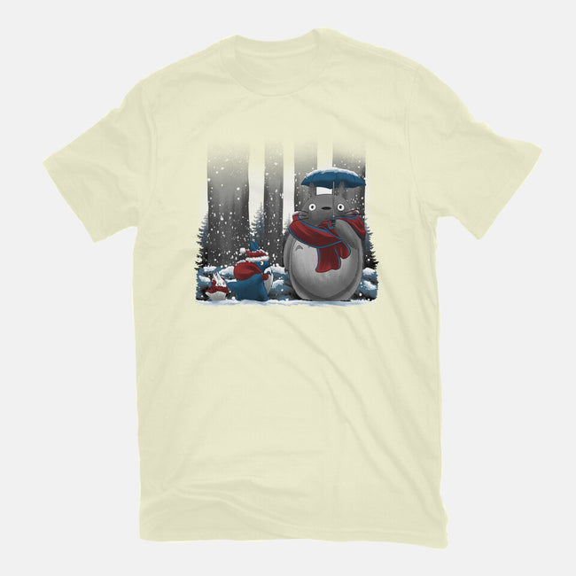 Neighbor In Snow-Mens-Premium-Tee-rmatix