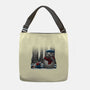 Neighbor In Snow-None-Adjustable Tote-Bag-rmatix