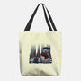 Neighbor In Snow-None-Basic Tote-Bag-rmatix