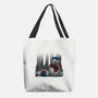 Neighbor In Snow-None-Basic Tote-Bag-rmatix