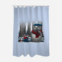 Neighbor In Snow-None-Polyester-Shower Curtain-rmatix