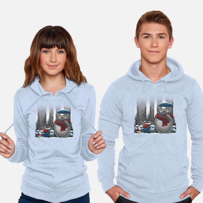 Neighbor In Snow-Unisex-Pullover-Sweatshirt-rmatix