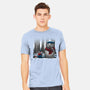 Neighbor In Snow-Mens-Heavyweight-Tee-rmatix