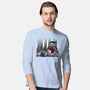 Neighbor In Snow-Mens-Long Sleeved-Tee-rmatix