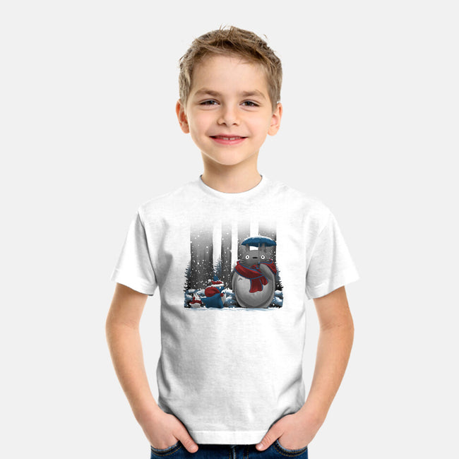 Neighbor In Snow-Youth-Basic-Tee-rmatix