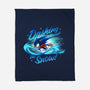 Dashing Through-None-Fleece-Blanket-rmatix