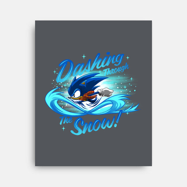 Dashing Through-None-Stretched-Canvas-rmatix