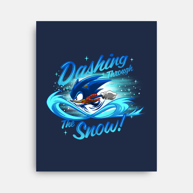 Dashing Through-None-Stretched-Canvas-rmatix