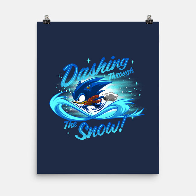 Dashing Through-None-Matte-Poster-rmatix