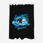 Dashing Through-None-Polyester-Shower Curtain-rmatix