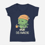 Evil Awakens-Womens-V-Neck-Tee-koalastudio