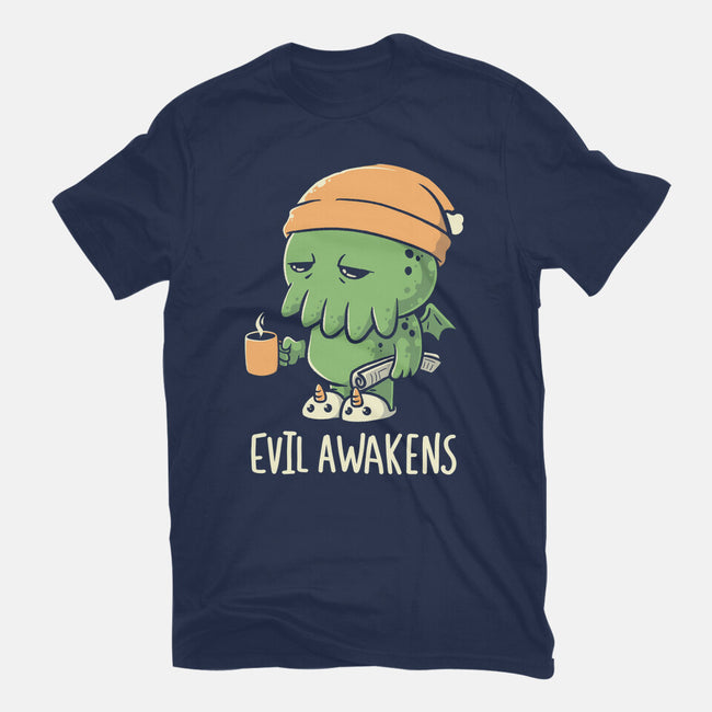 Evil Awakens-Womens-Fitted-Tee-koalastudio