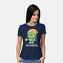 Evil Awakens-Womens-Basic-Tee-koalastudio