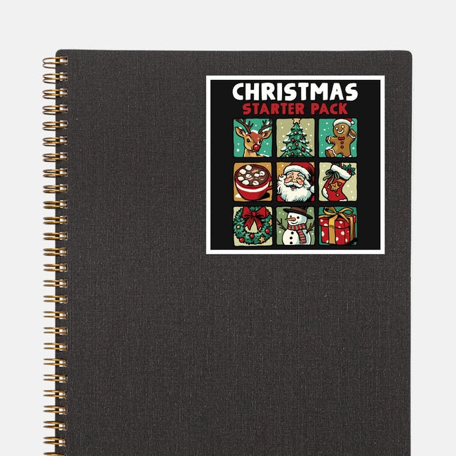 Christmas Starter Pack-None-Glossy-Sticker-GoshWow