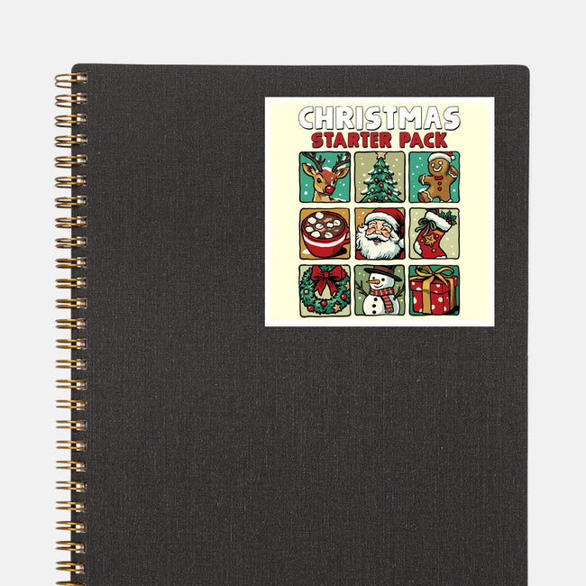 Christmas Starter Pack-None-Glossy-Sticker-GoshWow