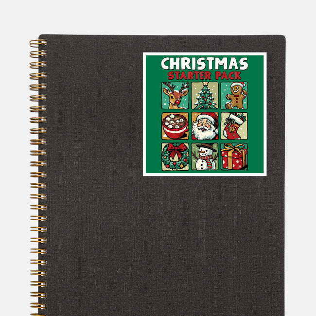 Christmas Starter Pack-None-Glossy-Sticker-GoshWow