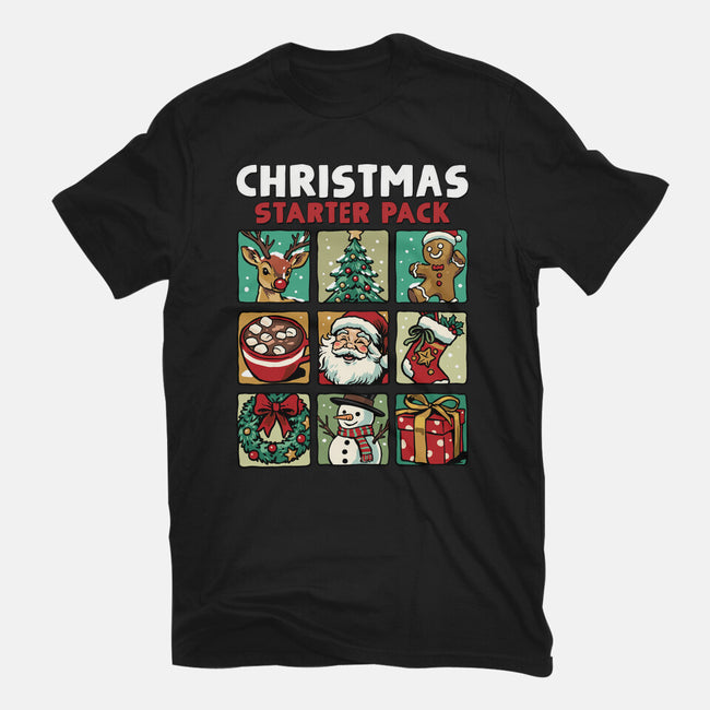 Christmas Starter Pack-Womens-Basic-Tee-GoshWow