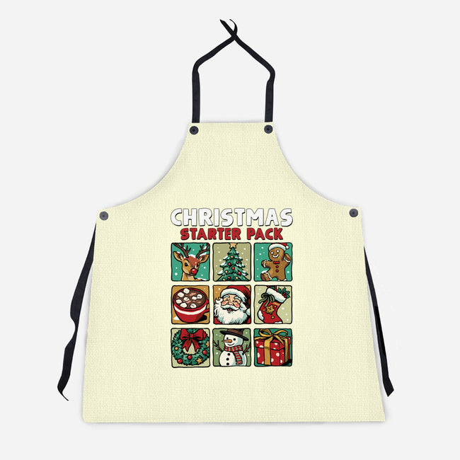 Christmas Starter Pack-Unisex-Kitchen-Apron-GoshWow