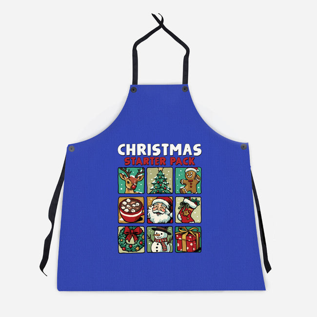 Christmas Starter Pack-Unisex-Kitchen-Apron-GoshWow