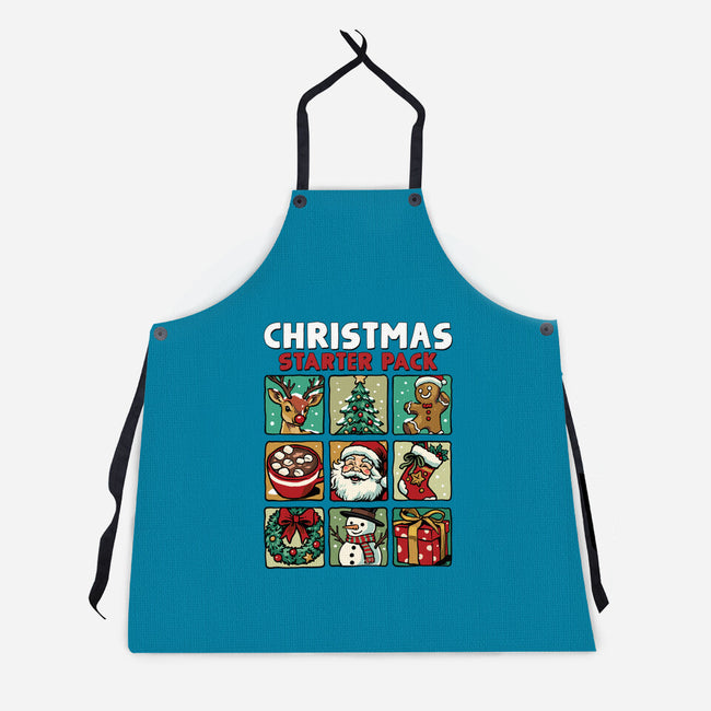 Christmas Starter Pack-Unisex-Kitchen-Apron-GoshWow