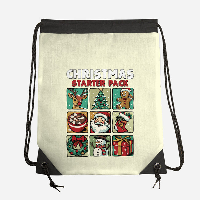 Christmas Starter Pack-None-Drawstring-Bag-GoshWow