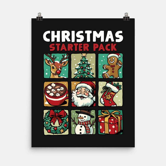 Christmas Starter Pack-None-Matte-Poster-GoshWow