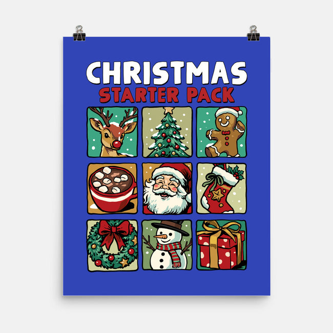 Christmas Starter Pack-None-Matte-Poster-GoshWow