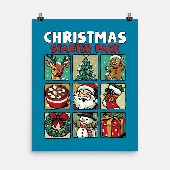 Christmas Starter Pack-None-Matte-Poster-GoshWow
