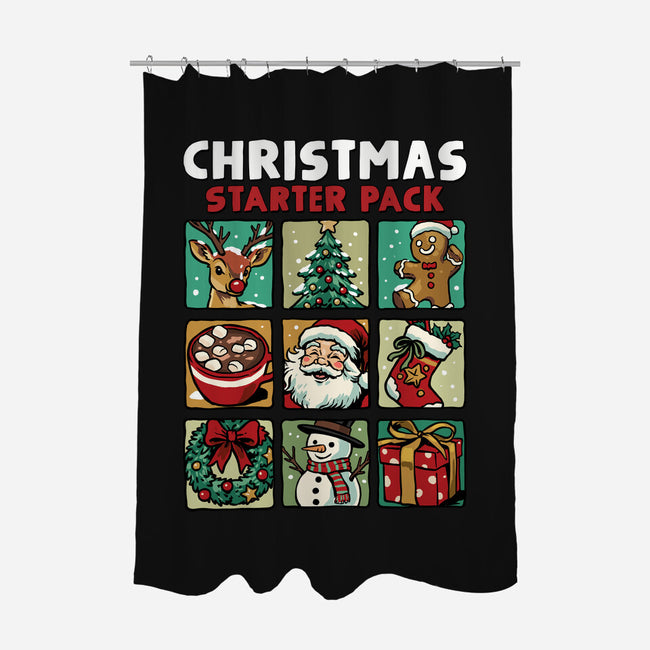 Christmas Starter Pack-None-Polyester-Shower Curtain-GoshWow