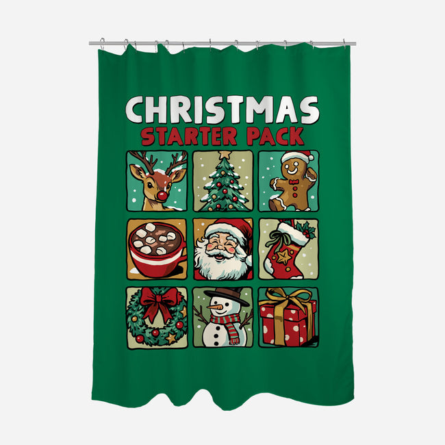 Christmas Starter Pack-None-Polyester-Shower Curtain-GoshWow