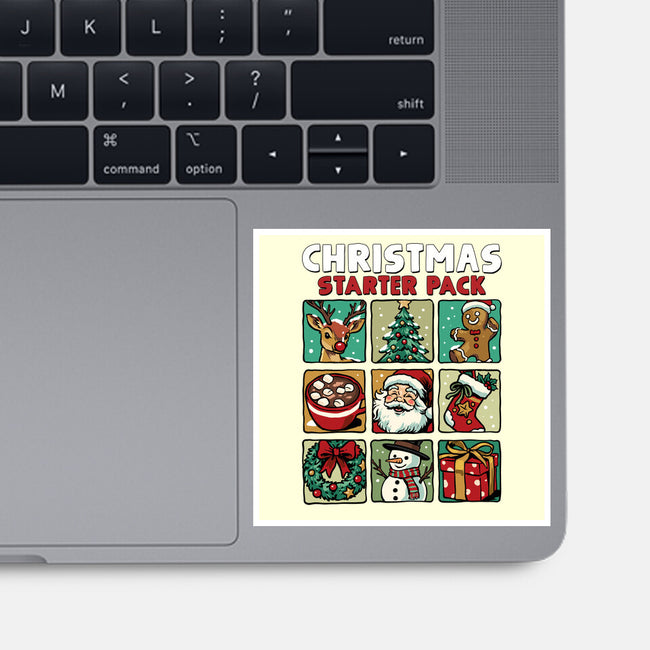 Christmas Starter Pack-None-Glossy-Sticker-GoshWow