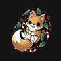 GingerBread Fox-Womens-V-Neck-Tee-Vallina84