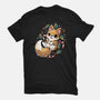 GingerBread Fox-Unisex-Basic-Tee-Vallina84