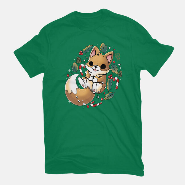 GingerBread Fox-Unisex-Basic-Tee-Vallina84