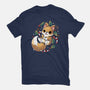 GingerBread Fox-Unisex-Basic-Tee-Vallina84