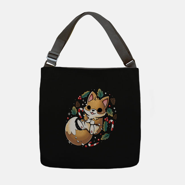 GingerBread Fox-None-Adjustable Tote-Bag-Vallina84