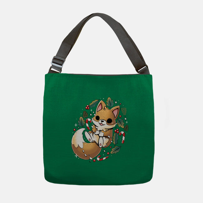 GingerBread Fox-None-Adjustable Tote-Bag-Vallina84