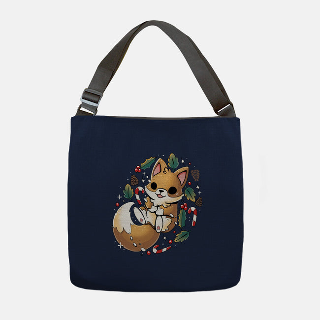 GingerBread Fox-None-Adjustable Tote-Bag-Vallina84