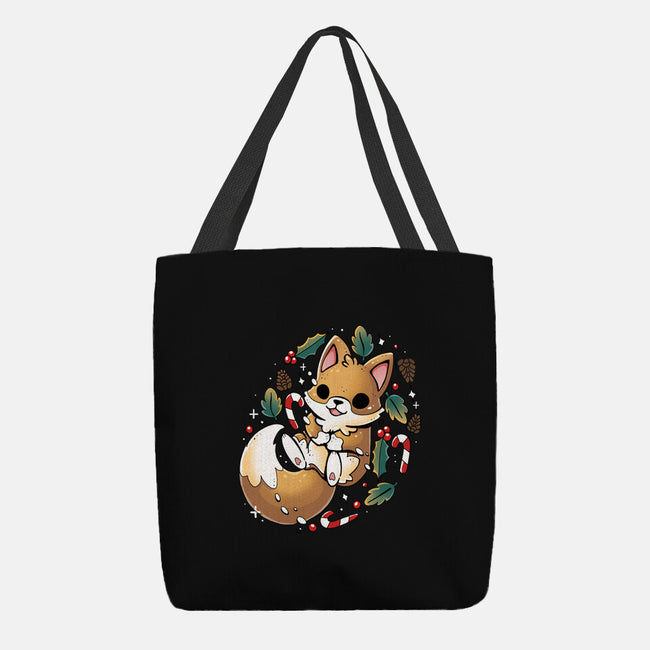 GingerBread Fox-None-Basic Tote-Bag-Vallina84