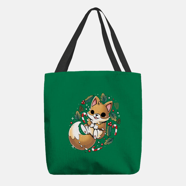 GingerBread Fox-None-Basic Tote-Bag-Vallina84