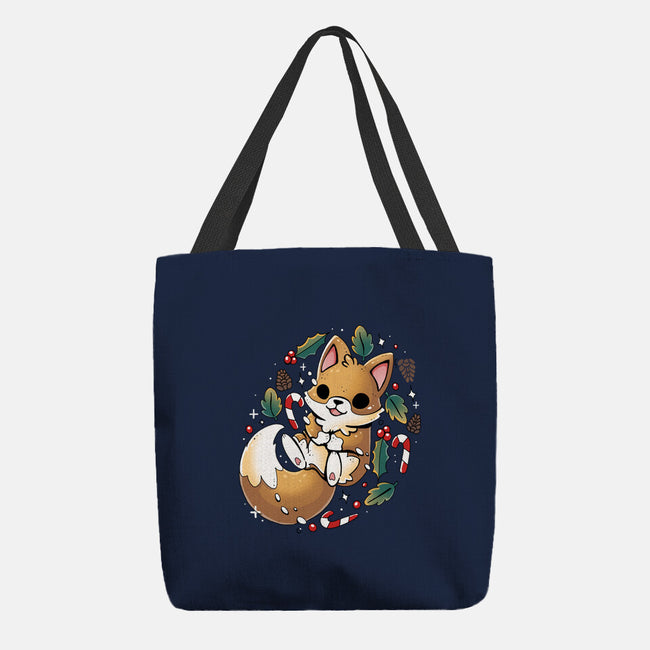 GingerBread Fox-None-Basic Tote-Bag-Vallina84