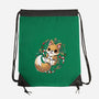 GingerBread Fox-None-Drawstring-Bag-Vallina84