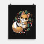 GingerBread Fox-None-Matte-Poster-Vallina84