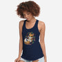 GingerBread Fox-Womens-Racerback-Tank-Vallina84