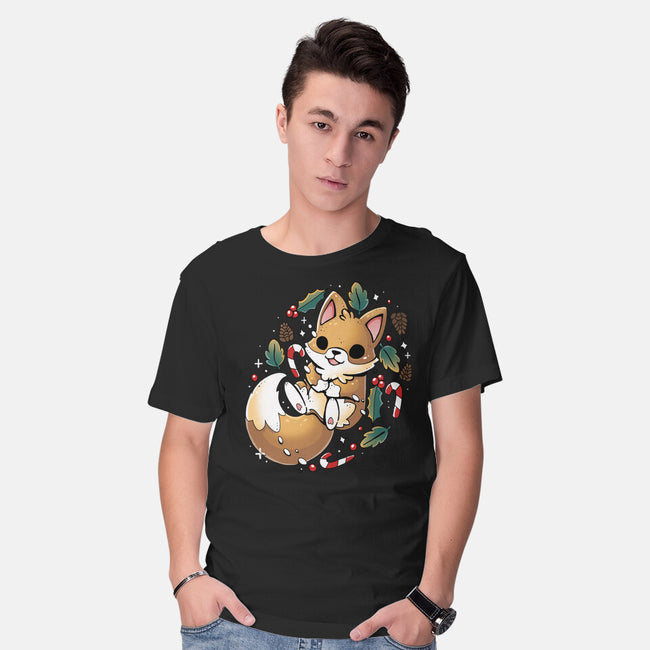 GingerBread Fox-Mens-Basic-Tee-Vallina84
