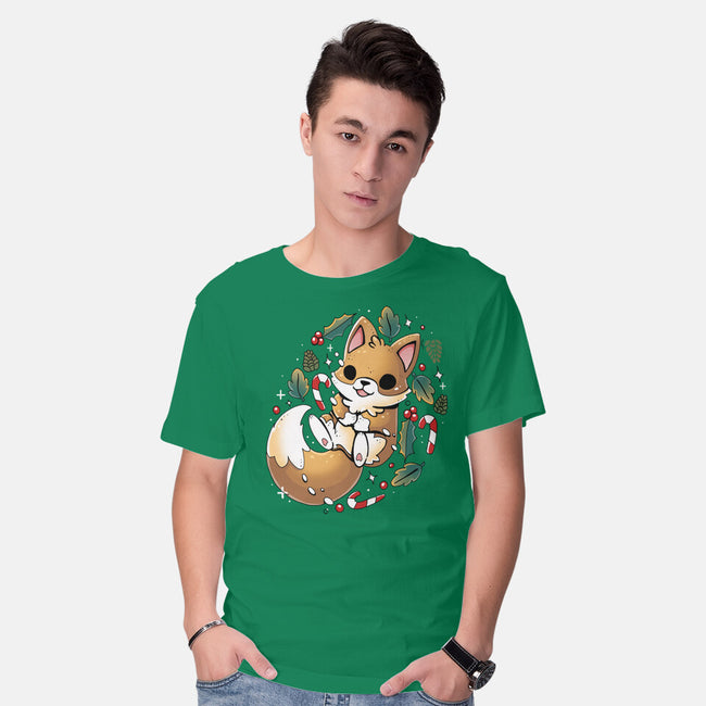 GingerBread Fox-Mens-Basic-Tee-Vallina84