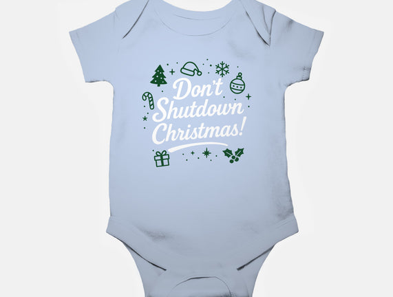 Don't Shutdown Christmas