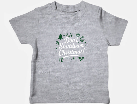 Don't Shutdown Christmas